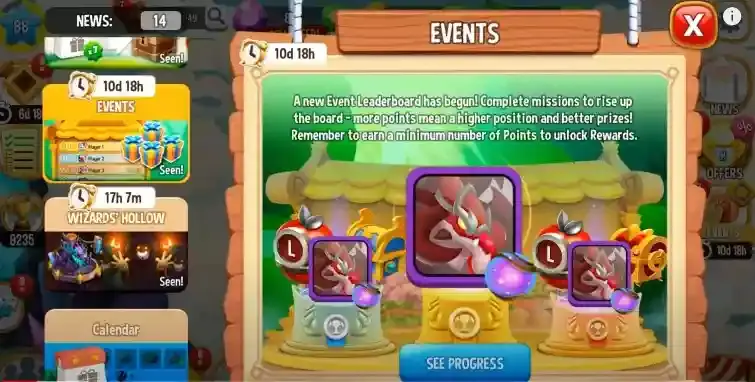 Dragon city mod apk leaderboard events
