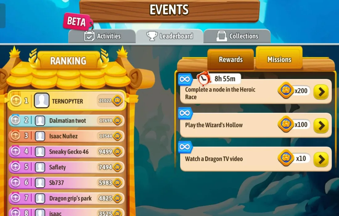 dragon city mod apk win unlimited rewards in leaderboard