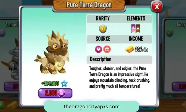 dragon city mod apk pure terra dragon
