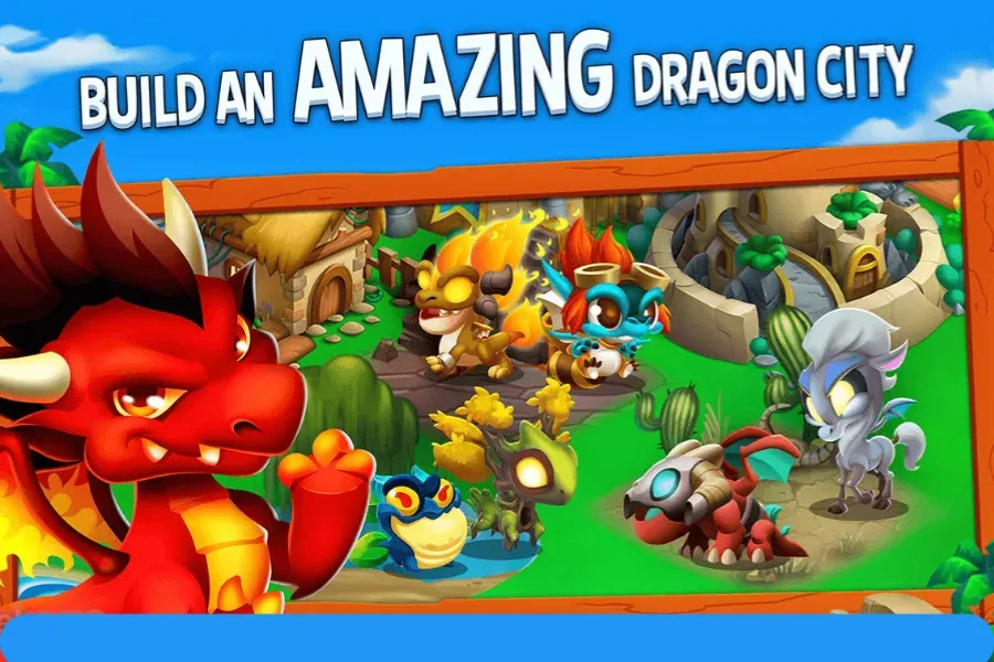 dragon city mod apk build an amazing dragon city