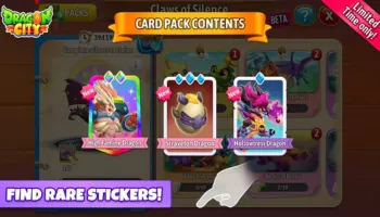 dragon city mod apk rare stickers