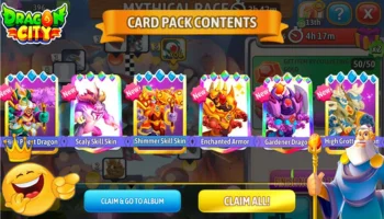 dragon city sticker album stickers