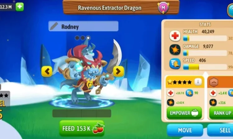 dragon city mod apk feeding dragon
