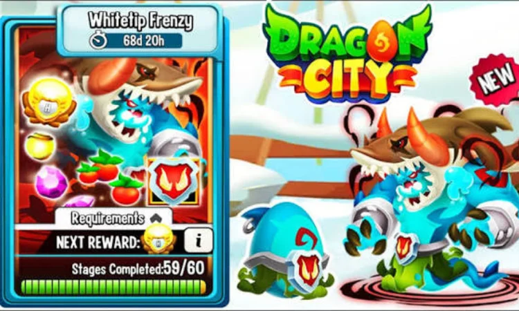 Dragon city mod apk whitetip frenzy