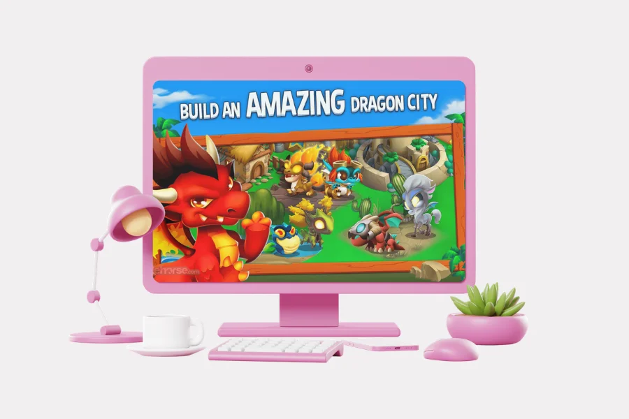 dragon city large screen visual