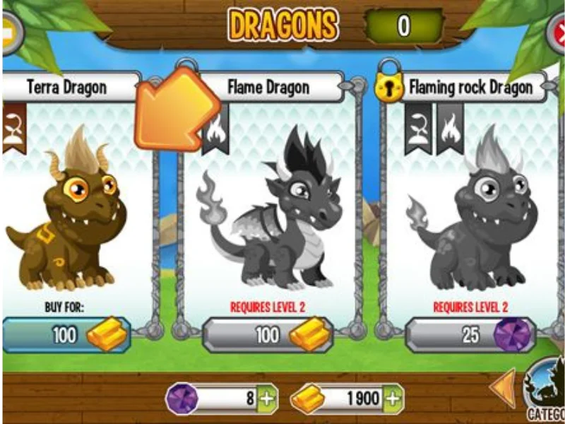 dragon city baby dragons